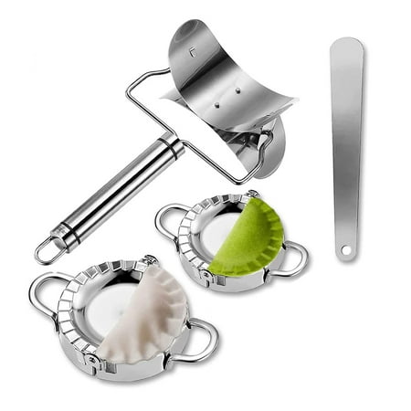 Dumplings Maker 4 Pcs for Chinese Wonton Pie Ravioli Dough Pastry