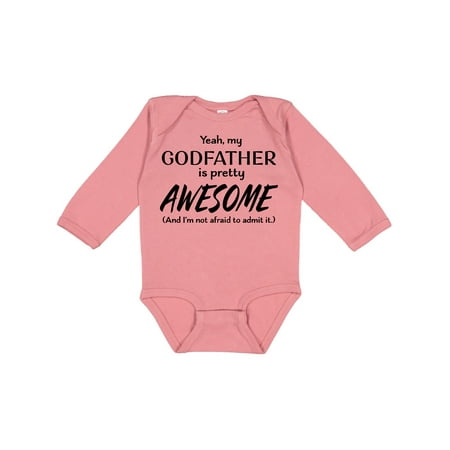 Inktastic Yeah My Godfather is Pretty Awesome Gift Baby Boy or Baby Girl Long Sleeve Bodysuit
Inktastic Yeah My Godfather is Pretty Awesome Gift Baby Boy or Baby Girl Long Sleeve Bodysuit