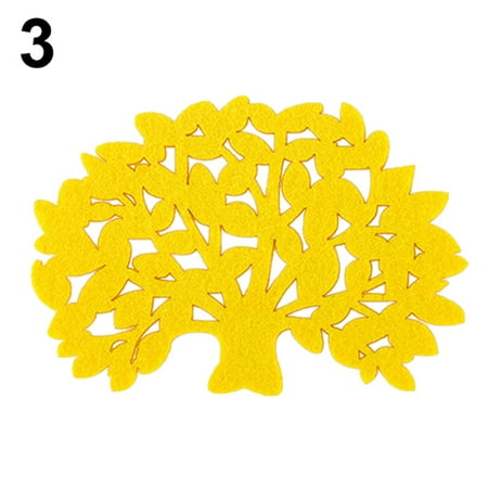 3PCS Creative Tree Shape Kitchen Tool Coaster Anti-Skid Insulation Cup Mat Placemat Yellow pinshui
3PCS Creative Tree Shape Kitchen Tool Coaster Anti-Skid Insulation Cup Mat Placemat Yellow pinshui