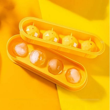 Tepsmf Ice Cube Tray Summer New Four-Cell Cool Frozen Spherical Mold Household Spherical Ice Box Kitchen Island
Tepsmf Ice Cube Tray Summer New Four-Cell Cool Frozen Spherical Mold Household Spherical Ice Box Kitchen Island