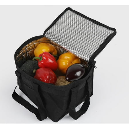 Insulated Reusable Grocery Shopping Bags Large Picnic Cooler Bag Zipper Top Collapsible Tote Bag(15.8 x13 x13 )
Insulated Reusable Grocery Shopping Bags Large Picnic Cooler Bag Zipper Top Collapsible Tote Bag(15.8 x13 x13 )