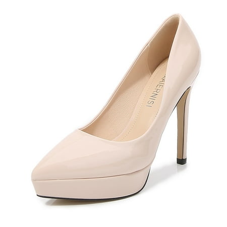 European And American Pointed Catwalk Fashion Shoes Professional Stiletto Heels
