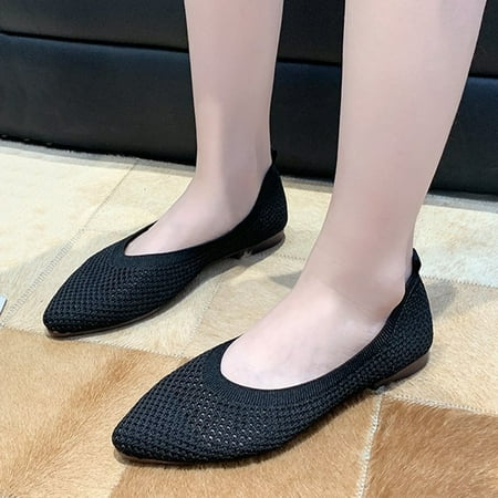 uikmnh Women Shoes Women Shoes Knitted Shallow Mouth Autumn Fashion Casual Pointed Toe Low Heeled Solid Color Hollow Set Up Shoes Low Top Black 8
uikmnh Women Shoes Women Shoes Knitted Shallow Mouth Autumn Fashion Casual Pointed Toe Low Heeled Solid Color Hollow Set Up Shoes Low Top Black 8