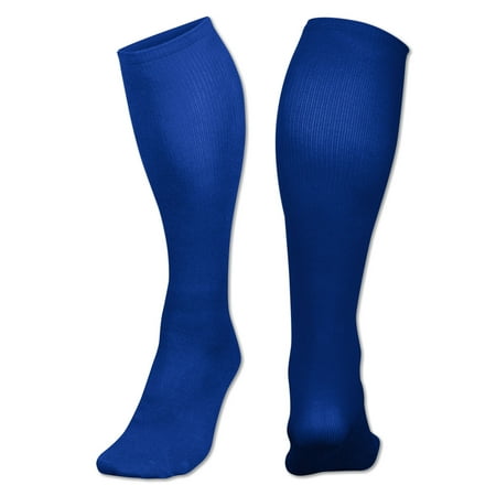 Champro Adult Featherweight Tube Baseball And Softball Socks Royal L L/Royal