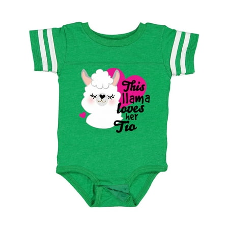 Inktastic Valentines Day This Llama Loves Her Tio Gift Baby Girl Bodysuit 
Inktastic Valentines Day This Llama Loves Her Tio Gift Baby Girl Bodysuit