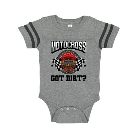 Inktastic Motocross Dirt Biking Got Dirt Gift Baby Boy or Baby Girl Bodysuit