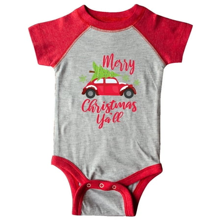 Inktastic Merry Christmas Ya ll with Red Car and Tree Gift Baby Boy or Baby Girl Bodysuit
Inktastic Merry Christmas Ya ll with Red Car and Tree Gift Baby Boy or Baby Girl Bodysuit