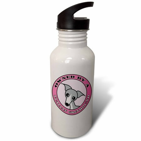 3dRose Owned By a Italian Greyhound Dog Grey Coat - Pink Sports Water Bottle 21oz
3dRose Owned By a Italian Greyhound Dog Grey Coat - Pink Sports Water Bottle 21oz