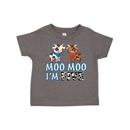 Inktastic Moo Moo I m 5 with Cute Holstein Cows Gift Toddler Boy or Toddler Girl T-Shirt
Inktastic Moo Moo I m 5 with Cute Holstein Cows Gift Toddler Boy or Toddler Girl T-Shirt