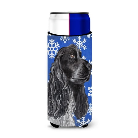 Caroline s Treasures SC9596MUK Black Cocker Spaniel Winter Snowflakes Ultra Hugger for slim cans Slim Can multicolor
Caroline s Treasures SC9596MUK Black Cocker Spaniel Winter Snowflakes Ultra Hugger for slim cans Slim Can multicolor