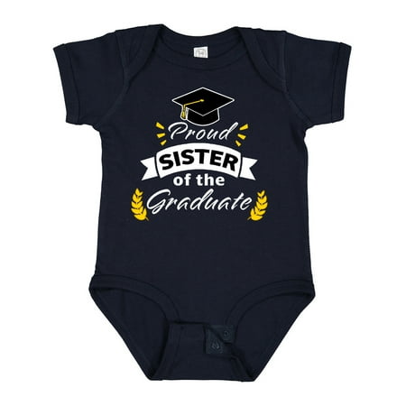 Inktastic Family Graduation-Proud Sister of the Graduate Gift Baby Boy or Baby Girl Bodysuit
Inktastic Family Graduation-Proud Sister of the Graduate Gift Baby Boy or Baby Girl Bodysuit