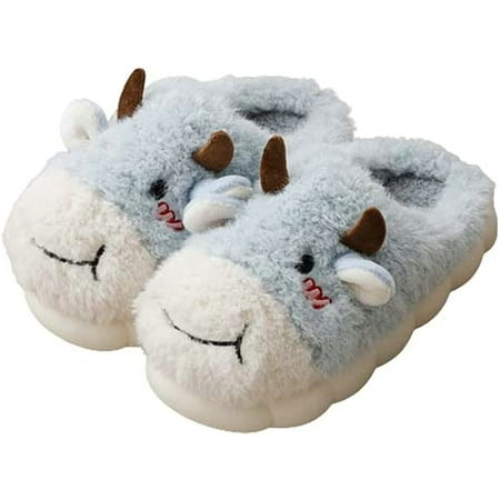 DanceeMangoo Cute Cow Slippers for Women Men Fluffy Faux Fur Soft Warm Anti-slip Fashion House Shoes Indoor Home Slippers 2022 Fall Winter
DanceeMangoo Cute Cow Slippers for Women Men Fluffy Faux Fur Soft Warm Anti-slip Fashion House Shoes Indoor Home Slippers 2022 Fall Winter