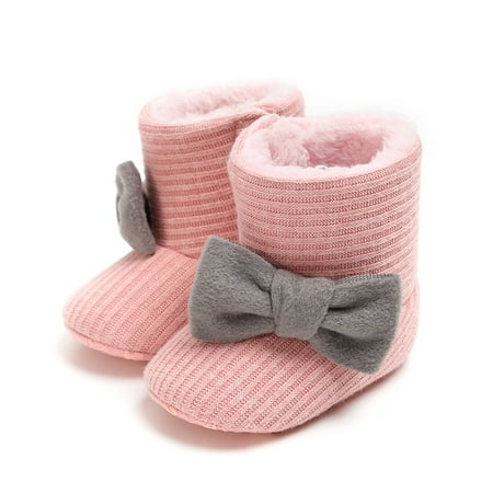 Newborn Baby Girls Snow Winter Boots Infant Toddler Soft Sole Anti-Slip Winter Warm Crib Booties Shoes CHMORA
Newborn Baby Girls Snow Winter Boots Infant Toddler Soft Sole Anti-Slip Winter Warm Crib Booties Shoes CHMORA