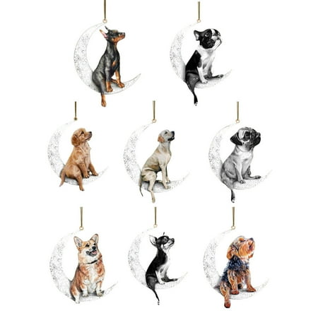 Cute Puppy Christmas Pendant Well Made Christmas Decoration for School Home Shops Car 2
Cute Puppy Christmas Pendant Well Made Christmas Decoration for School Home Shops Car 2
