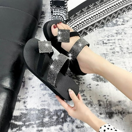 HIBRO Women s Fashion Color Diamond Butterfly Flip Flops Casual Wedge Slippers
HIBRO Women s Fashion Color Diamond Butterfly Flip Flops Casual Wedge Slippers