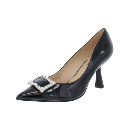 Nine West Womens Helyn Patent Pointed Toe Pumps