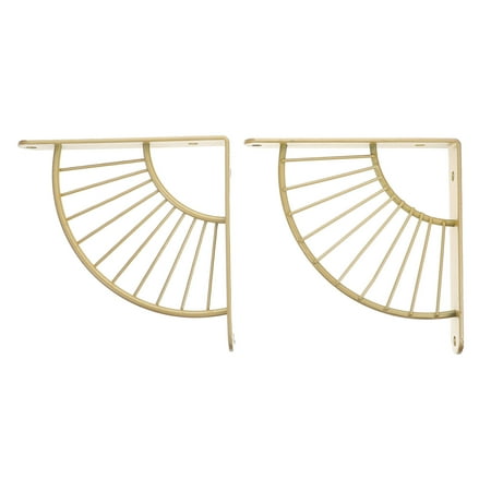 Shelf Bracket Support Brackets Iron Fan Wall Mounted Shaped Shape Photo Frame Hanging Metal Floating
Shelf Bracket Support Brackets Iron Fan Wall Mounted Shaped Shape Photo Frame Hanging Metal Floating