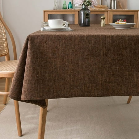 UMMH Faux Linen Rectangle Tablecloth 55x87 Inch Stain and Wrinkle Resistant Washable Polyester Table Cloth Square Table Cover Heavy Weight Soft Tablecloths Machine Washable
UMMH Faux Linen Rectangle Tablecloth 55x87 Inch Stain and Wrinkle Resistant Washable Polyester Table Cloth Square Table Cover Heavy Weight Soft Tablecloths Machine Washable
