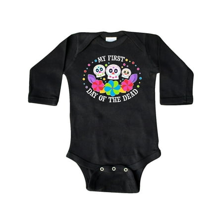Inktastic My 1st Day of the Dead with Sugar Skulls and Flowers Gift Baby Boy or Baby Girl Long Sleeve Bodysuit
Inktastic My 1st Day of the Dead with Sugar Skulls and Flowers Gift Baby Boy or Baby Girl Long Sleeve Bodysuit