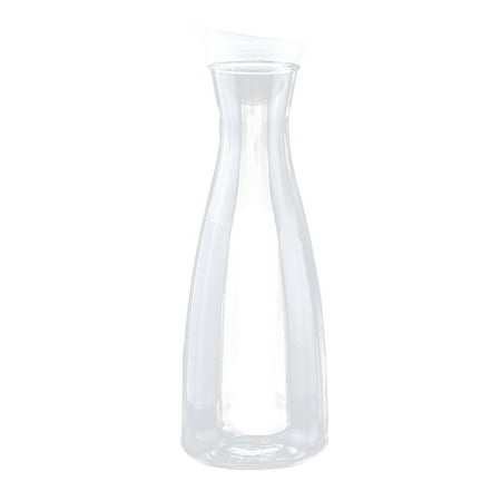 

FRCOLOR Plastic Cold Water Kettle Transparent Pitcher Juice Pot for Storing and Serving Beverage (1600ml 8550-1)