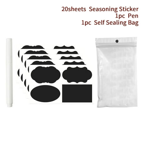 22pcs Self Sealing Bag Baking Erasable Pen Seasoning Sticker Kit Kitchen Office
22pcs Self Sealing Bag Baking Erasable Pen Seasoning Sticker Kit Kitchen Office