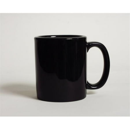 12 oz. C-Handle Mug - Black - 2 Dozen