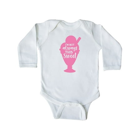 Inktastic I m Not Always This Sweet Ice Cream - Pink Gift Baby Boy or Baby Girl Long Sleeve Bodysuit
Inktastic I m Not Always This Sweet Ice Cream - Pink Gift Baby Boy or Baby Girl Long Sleeve Bodysuit