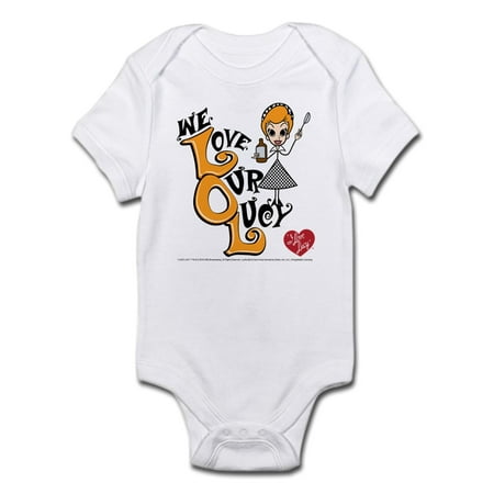CafePress - We Love Our Lucy Infant Bodysuit - Baby Light Bodysuit