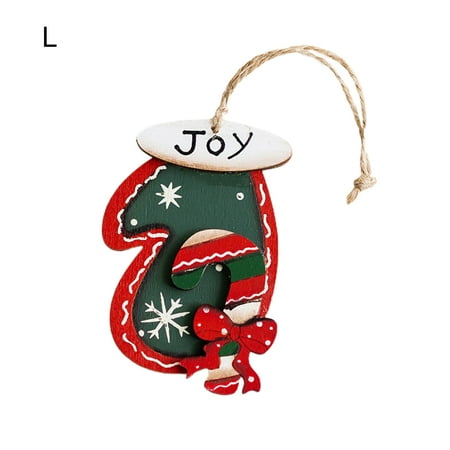 Pnellth Christmas Style Hanging Decor Exquisite Festive Touch Wood Cute Hanging Pendant for Home
Pnellth Christmas Style Hanging Decor Exquisite Festive Touch Wood Cute Hanging Pendant for Home