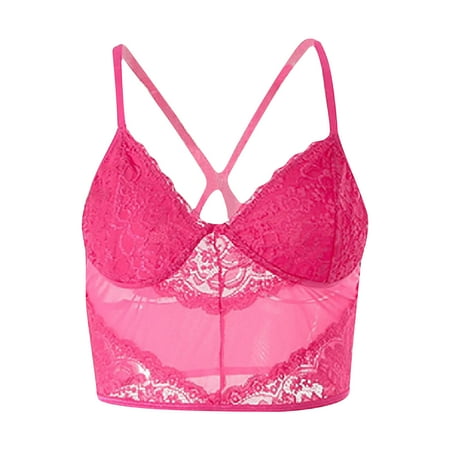 Pntutb Summer Clearance Womens Sexy Lace Adjusted Straps Beauty Back Wrap Hollow Out Bra Tank Underwear Tops
Pntutb Summer Clearance Womens Sexy Lace Adjusted Straps Beauty Back Wrap Hollow Out Bra Tank Underwear Tops