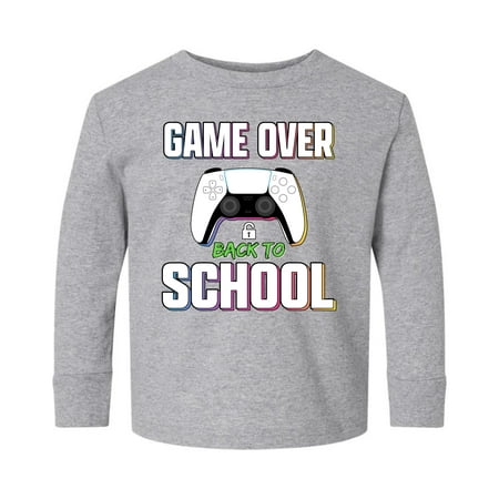 Wild Bobby Game Over Back to School | Funny Gamer Controller Video Games School Toddler Long Sleeve Shirt
Wild Bobby Game Over Back to School | Funny Gamer Controller Video Games School Toddler Long Sleeve Shirt
