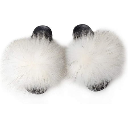 Womens Luxury Fur Sliders Slippers Furry Slides Fashion Flat Soles Soft Summer Slippers
Womens Luxury Fur Sliders Slippers Furry Slides Fashion Flat Soles Soft Summer Slippers