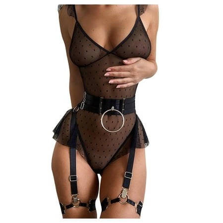 sebtyili women lingerie camisole lace transparent jumpsuit lace stitching women underwear
sebtyili women lingerie camisole lace transparent jumpsuit lace stitching women underwear