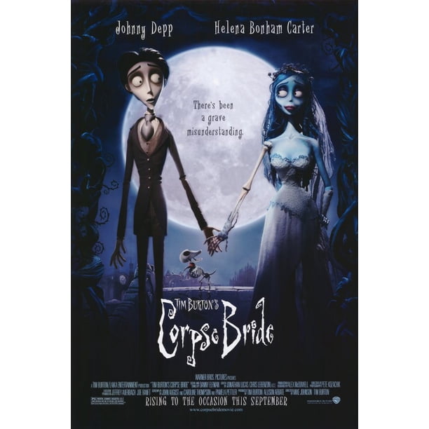 Tim Burton's Corpse Bride - movie POSTER (Style B) (11" x 17") (2005)