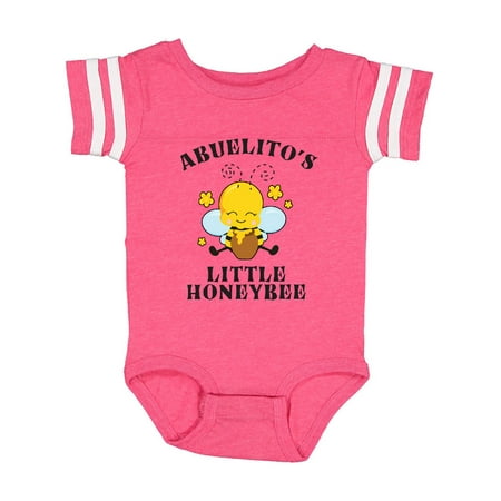 Inktastic Cute Bee Abuelito s Little Honeybee with Stars Gift Baby Boy or Baby Girl Bodysuit
Inktastic Cute Bee Abuelito s Little Honeybee with Stars Gift Baby Boy or Baby Girl Bodysuit