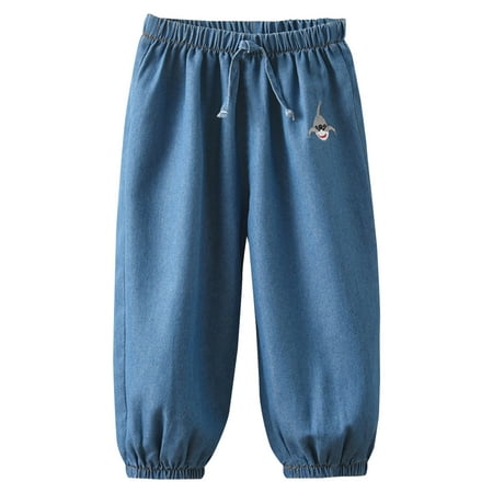 XNHOU Toddler Baby Girl Boy Pants Elastic Waist Cartoon Prints Denim Kids Summer Fall Comfy Loose Trousers 2-3 Years
XNHOU Toddler Baby Girl Boy Pants Elastic Waist Cartoon Prints Denim Kids Summer Fall Comfy Loose Trousers 2-3 Years