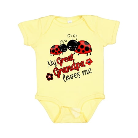 Inktastic My Great Grandpa Loves Me Cute Ladybugs Gift Baby Boy or Baby Girl Bodysuit
Inktastic My Great Grandpa Loves Me Cute Ladybugs Gift Baby Boy or Baby Girl Bodysuit