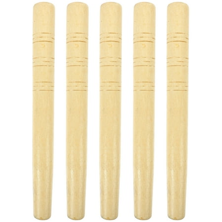 NUOLUX 5pcs Wooden Handles Replacement Handle Wood Tool Handle for Sickles Shovels Hoes
NUOLUX 5pcs Wooden Handles Replacement Handle Wood Tool Handle for Sickles Shovels Hoes