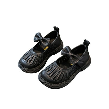 UKAP Girls Mary Jane Sandals Bowknot Flats Ankle Strap Dress Shoes Lightweight Princess Shoe Kids School Anti-Slip Black 9C
UKAP Girls Mary Jane Sandals Bowknot Flats Ankle Strap Dress Shoes Lightweight Princess Shoe Kids School Anti-Slip Black 9C
