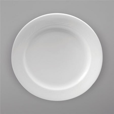 oneida R4220000123 7 in. Royale Bright White Porcelain Plate