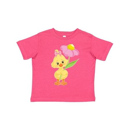 Inktastic Cute Easter Chick with Pink Flower Gift Toddler Boy or Toddler Girl T-Shirt
Inktastic Cute Easter Chick with Pink Flower Gift Toddler Boy or Toddler Girl T-Shirt
