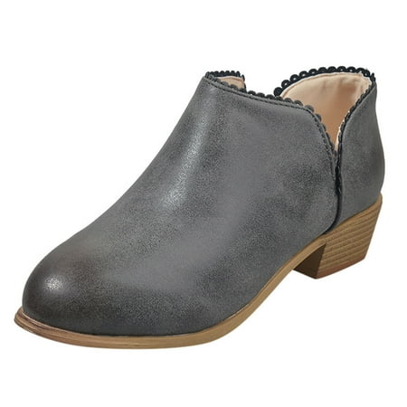 qipaqil Ladies Fashion Solid Color Leather Lace Ankle Boots Pointed Toe Thick Heel Short Boots Boots Socks for Women High
qipaqil Ladies Fashion Solid Color Leather Lace Ankle Boots Pointed Toe Thick Heel Short Boots Boots Socks for Women High