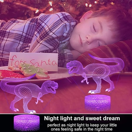 RnemiTe-amo Deals!Mini LED Night Light Night Lamp Dinosaur 16 Colors Touchable Remote-Controlled Household Holiday Decorations
RnemiTe-amo Deals!Mini LED Night Light Night Lamp Dinosaur 16 Colors Touchable Remote-Controlled Household Holiday Decorations