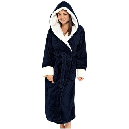 Tfalo Lingerie For Women Pajamas For Women Unisex Winter Women Lengthened Plush Shawl Bathrobe Long Sleeve Robe Hooded Coat Robes
Tfalo Lingerie For Women Pajamas For Women Unisex Winter Women Lengthened Plush Shawl Bathrobe Long Sleeve Robe Hooded Coat Robes