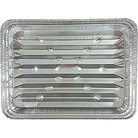 Disposable Aluminum Broiler Baking Cooking Pan - HFA REF # 333 (200)
