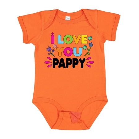 Inktastic I Love You Pappy with Flowers Gift Baby Girl Bodysuit 
Inktastic I Love You Pappy with Flowers Gift Baby Girl Bodysuit