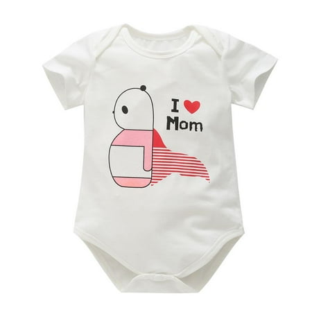 SUPERHOMUSE Baby Girl Boy Spring And Autumn Female Baby Short-sleeved Top Cartoon Printed Cute Jumpsuit
SUPERHOMUSE Baby Girl Boy Spring And Autumn Female Baby Short-sleeved Top Cartoon Printed Cute Jumpsuit