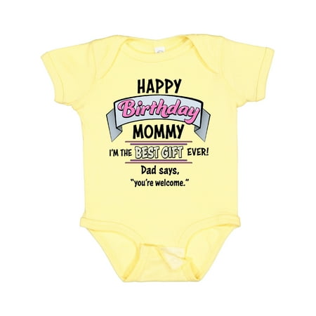 Inktastic Happy Birthday Mommy I m the Best Gift Ever in Pink Gift Baby Boy or Baby Girl Bodysuit
Inktastic Happy Birthday Mommy I m the Best Gift Ever in Pink Gift Baby Boy or Baby Girl Bodysuit