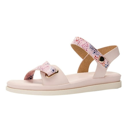 KaLI_store Womens Sandals Women s Summer Sandals Beach Ankle Walking Strap Casual Flip Flops Ladies Flats Comfortable Shoes Pink
KaLI_store Womens Sandals Women s Summer Sandals Beach Ankle Walking Strap Casual Flip Flops Ladies Flats Comfortable Shoes Pink