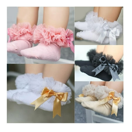 Baby Girls Socks Kids Princess Bowknot Toddler Lace Ruffle Ankle Socks Infant Cute Socks Children s Low Cut Socks Princess 0-6Y
Baby Girls Socks Kids Princess Bowknot Toddler Lace Ruffle Ankle Socks Infant Cute Socks Children s Low Cut Socks Princess 0-6Y
